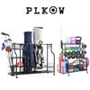 PLKOW Dumbbell Rack, Golf Storage Rack with Wheels view 1