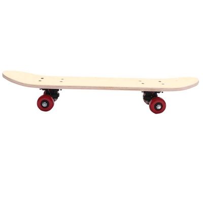 INOOMP Hand-Painted Blank Skateboard Deck for Boy Girl Double-Sided Maple Skateboard Smooth for Custom for Creative Play and