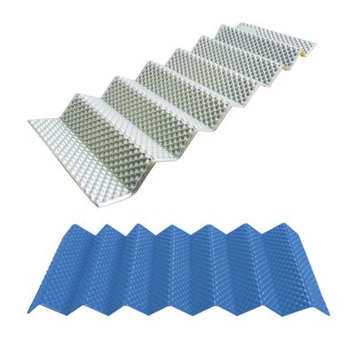 AXUYU Foam Closed Cell Sleeping Folding Pad, Ultralight Sleeping Mat,Camping Tent Pads for Backpacking Hiking Outdoor (Blue)