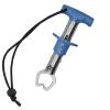 CUDA 6" Fish Lip Gripper, Durable Stainless Steel Up to 22 Lbs Fishing Accessory Tool for Freshwater Fish with Non-Slip T-Handle, Lanyard Included view 1
