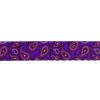 Country Brook Design - Purple Paisley Polyester Webbing (5/8 Inch, 5 Yards) view 3