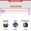 PowerNet Pro Volleyball Net, 32 Ft Wide Regulation Size, Adjustable Height Portable Net for Backyard, Beach & Park, Volleyball Training Equipment, Includes Carry Bag view 3