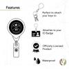 Desert Cactus Denver Nuggets Retractable Badge Holder NBA ID Reel with Ticket Clip for Lanyard, Work, School & Office Access (Badge Reel A with Pouch) view 3