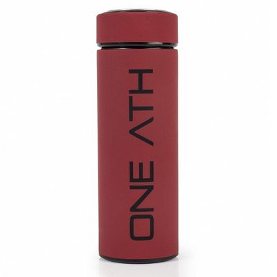 One Athletic Insulated Bottle, Red/Merlot