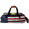 Path Triple Tote Roller Dye-Sublimated American Flag (No Shoe Pocket) view 2