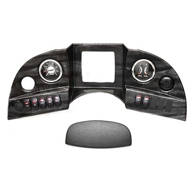 Avalon Pontoon Boat Gauge Panel 125569 | Teleflex 29 1/4 x 11 Inch 2PC