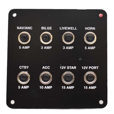 Crestliner Boat Breaker Switch Panel 2336996 | 1950 Super Hawk 4 Inch
