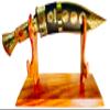 Gorkha Deco Kukri Knife With Solid Wooden Stand Overall 12 IN Kukri Fixed Blade 6.5" Genuine British Gurkha Kukri Khukri For Decorations Purpose, Gift & Collation of Historic Knife view 1