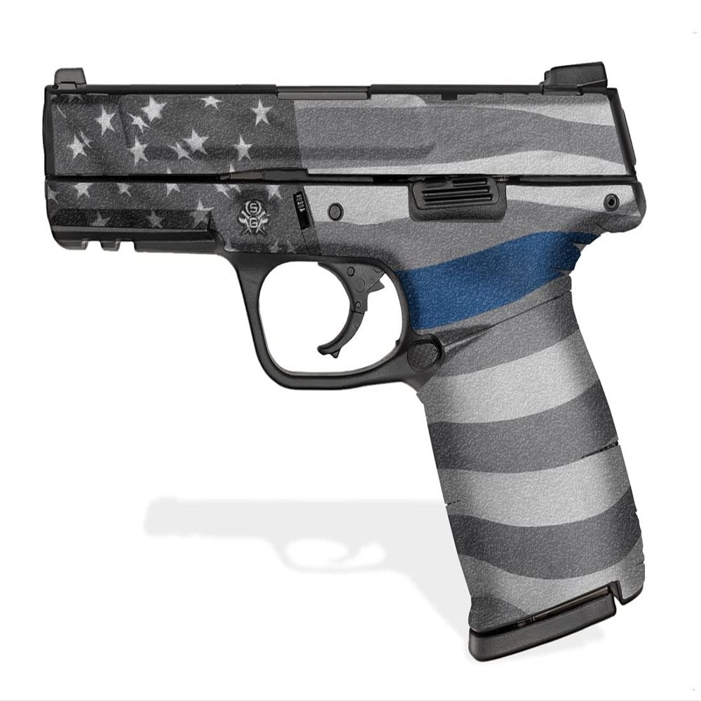 Decal Grip for Smith & Wesson SD9/40 & SD9/40VE (Thin Blue Line)