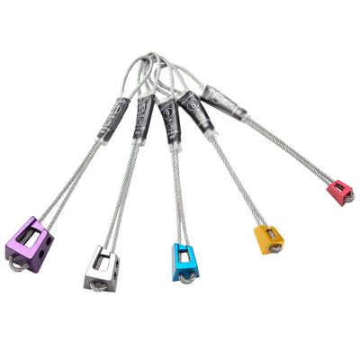 TRANGO Offset Nuts Wire Taper (5 Pack: 7-11, 7kN) | Rock Climbing Passive Anchor Protection