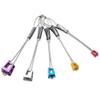 TRANGO Offset Nuts Wire Taper (5 Pack: 7-11, 7kN) | Rock Climbing Passive Anchor Protection view 1