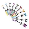 TRANGO Flex Cam 4-Pack w/Flexible Shaft & Extendable Sling (Sizes 3-6, 9-12kN) | Rock Climbing Passive Anchor Protection view 2