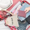 minkissy 4pcs Drawstring Cloth Storage Bags for Traveling Beige view 2