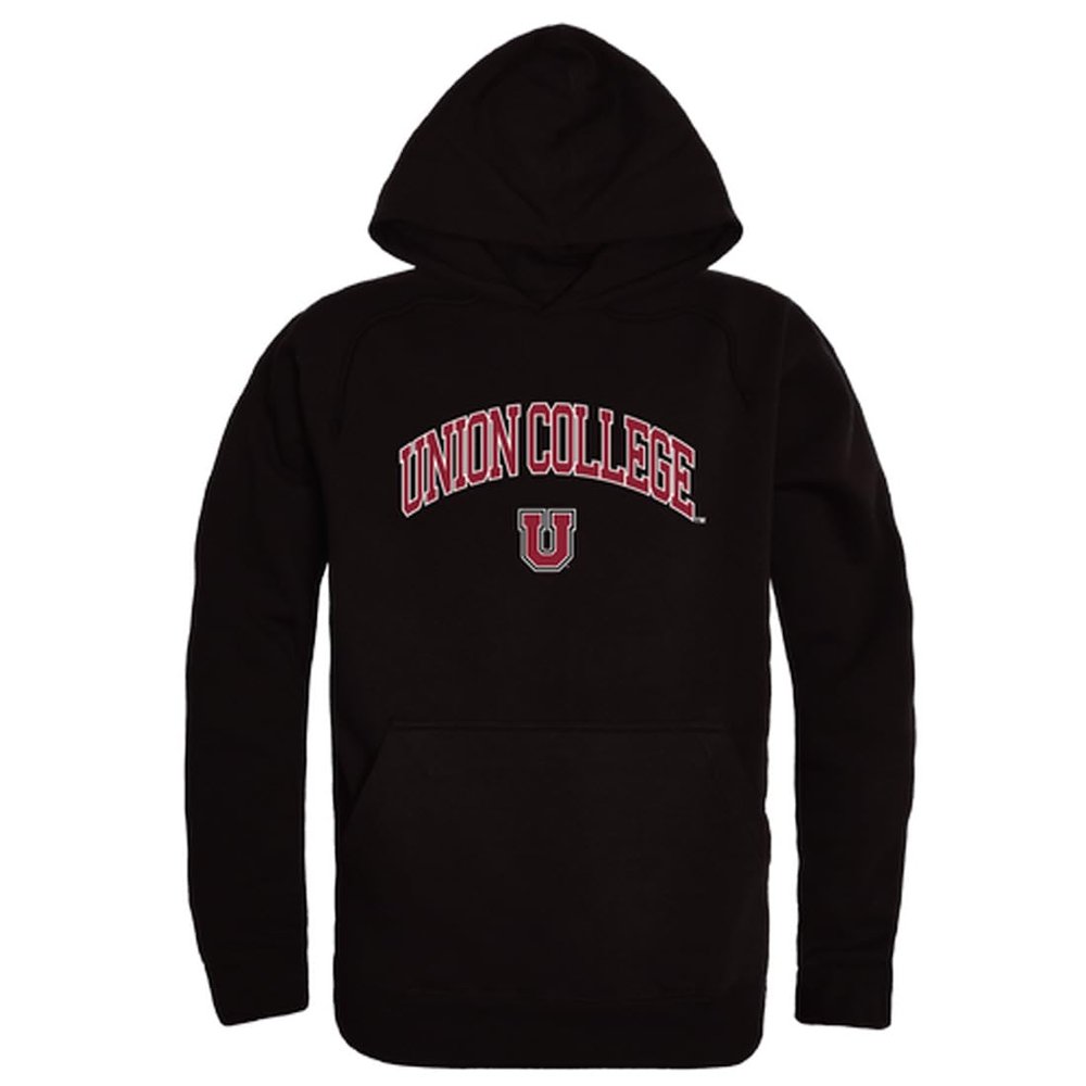 W Republic Union College Bulldogs Campus Pullover Sweatshirt Hoodie - Black, Small