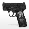 Decal Grip for Smith & Wesson M&P 9mm+.40 Shield (Sparta/Molon Labe) view 1