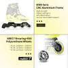 Infinite, FSK Slalom HI-LO Hockey Wheels Adjustable Size for Kids Advanced (Yellow,EU 29-32 / US 11.5-1/175-199mm) view 4