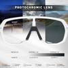 KAPVOE Photochromic Cycling Glasses for Men Women Mountain Bike Sunglasses Black Sports Goggles UV Protection view 3