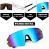 FEISEDY Sports Sunglasses for Men and Women, UV400 Protection Outdoor Cycling Driving Fishing Glasses B2987 view 4