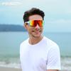 FEISEDY Sports Sunglasses for Men and Women, UV400 Protection Outdoor Cycling Driving Fishing Glasses B2987 view 3