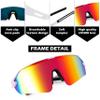FEISEDY Sports Sunglasses for Men and Women, UV400 Protection Outdoor Cycling Driving Fishing Glasses B2987 view 4