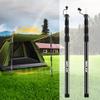 Tent Poles for Tarp, 8.2' Fiberglass Tarp Poles Set of 4, Tent Poles Replacement, Telescoping Pole, Canopy Poles, Camping Poles for Rooftop Tents, Trekking Pole Tent for Rain Fly, Camper, Awning view 2