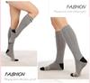 GAROCC Rechargeable Electric Heated Socks Thick Knitting Thermal Winter Warm Cotton Socks for Men Women (Color : Black, Size : One Size) view 4