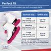 CRS Cross Ice Skate Guards, Soakers and Towel Gift Set. Essential Ice Skating Hard Guard and Soft Skate Blade Cover Accessories for Figure Skating or Hockey (Ruby, Medium) view 3