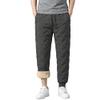 Koconh Unisex Fleece Jogging Bottoms, Fleece-Lined Waterproof Pants, Winter Warm Leggings Joggers (Gray B,L) view 1