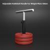 AHDFY Adjustable Kettlebell Handle Steel, Weight Plate Converter, 5 Levels of Height Adjustment, Kettlebell Handle for Dumbbell for Plates Weights 2 Inch, Fitness Dumbbell Handles Grip,B view 2