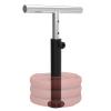 AHDFY Adjustable DIY Kettlebell Handle, Weight Plate Converter with 5 Levels of Height Adjustment, Steel Kettlebell Handle for Dumbbell for Plates Weights 2", Fitness Dumbbell Handles Grip,B view 1