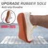 relxfeet Men's Minimalist Walking Shoes Barefoot Wide Toe Zero Drop Sole Cross-Trainer Lightweight Slip-on Trail Running Sneakers Non Slip for Gym Fitness Jogging Wrestling Hiking Lifting Beige 12.5 view 4