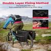 KEMIMOTO Bike Bag Panniers with Rain Cover, 34L Waterproof Bicycle Saddle Bag for Rear Rack Mountain Biking Bags Storage, Ebike Accessories for Commuter Grocery Shopping Travel Carrier, Black view 4
