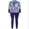 GRACE KARIN Girls Rash Guard Swimwear Long Sleeve Swimsuit Girls Two Piece Bathing Suit Navy 6Y view 4