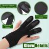 3 Pcs Archery Accessories Including Protective Archery Arm Guard Leather Padded Three Finger Hunting Gloves Back Arrow Quiver Hip Arrows Bag for Men Women Youth Adults Beginners Hunting Shooting view 3