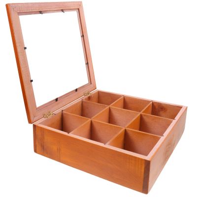 FOMIYES Jewelry Box Vintage Large Jewelry Storage Organizer Wooden Case Trinket Storage Box Vintage Trinket Organizer