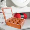 FOMIYES Jewelry Box Vintage Large Jewelry Storage Organizer Wooden Case Trinket Storage Box Vintage Trinket Organizer view 2