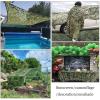 Camouflage Net, Hunting Camo Netting, Army Reinforced Camouflage Netting, for Military Decoration, Outdoor Sunblock, Pergola Shade,1.5x8m(4.9 * 26.2ft) view 4