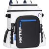 Heytrip Cooler Backpack 54 Cans Insulated Cooler Bag, Keep Freeze for 20 Hours, Waterproof & Leak-Proof Cooler with Multi-Compartments(White) view 1