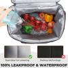 Heytrip Cooler Backpack 54 Cans Insulated Cooler Bag, Keep Freeze for 20 Hours, Waterproof & Leak-Proof Cooler with Multi-Compartments(Black) view 4