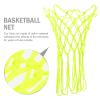 VOSAREA Fluorescent Basketball Net Durable High-Density Mesh for Use Hook Standard for Schools Training and Recreation view 4