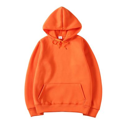 Men's Dark Blue Hoodie, White Zip Up Hoodie Multi Color Hoodie Casual Loose Hooded Long Sleeve Padded Sweatshirt Pullover Big Pockets Plant Sweatshirt (Orange-1, Xx-Large)