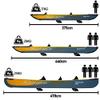 Aqua Marina Tomahawk 14'5" Inflatable Speed Kayak view 3