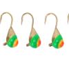 Ice Fishing Jigs, Tungsten Ice Jig, 5 Pack Fishing Luresfor Winter Ice Jigging, Super Sensitive for Catching Panfish, Walleye, Perch, Trout and Bluegill view 3