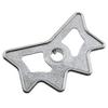 ZZHXSM Billiard Bridge Head Silver Tone Aluminum Alloy Billiards Cue Rack Bridge Head Non-Slip Billiards Snooker Pool Cue Rest Bridge Head Holder view 4
