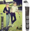 YNR Pencil Golf Club Ball Bags Three Pockets H-34 Inch D-5 Light Weight Equipment Bag Ideal for Golf Course & Travel (Black) view 2