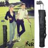 YNR Pencil Golf Club Ball Bags Three Pockets H-34 Inch D-5 Light Weight Equipment Bag Ideal for Golf Course & Travel (Black) view 3