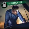 Energizer PRO-400 Headlamp Rechargeable (2-Pack), IPX4 Water Resistant Rechargeable Headlamp, Ultra Bright Multiple Light Modes Head Lamp, Camping, Running, Outdoors, Emergency Light, USB Included view 2