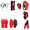 1 Set of Personalized Boxing Equipment/Headguard, Groin Guard, Focus Pads, Shinpads, Boxing Gloves, Kickboxing Shoes view 1
