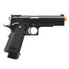 GoldenBall & Eagle Steel 1911 OPS-MRP Hi-Capa 5.1 Gas Blowback Airsoft Pistol with Case & Extra Magazine (9''/Black) view 3