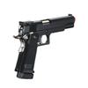 GoldenBall & Eagle Steel 1911 OPS-MRP Hi-Capa 5.1 Gas Blowback Airsoft Pistol with Case & Extra Magazine (9''/Black) view 4